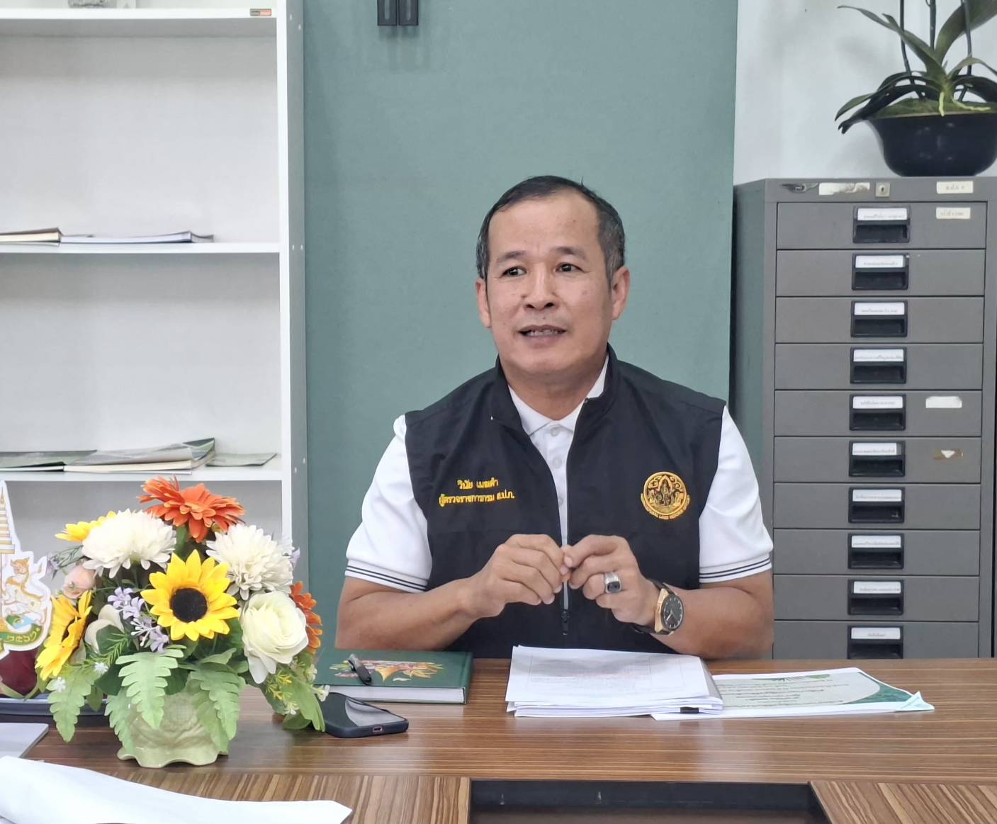 title - ผู้ตรวจราชการ ส.ป.ก. ประชุมตรวจติดตามความก้าวหน้าผลการดำเนินงานตามแผนการตรวจราชการของ สำนักงานการปฏิรูปที่ดินเพื่อเกษตรกรรม ประจำปีงบประมาณ พ.ศ. 2569 รอบที่ 2  เขตตรวจราชการที่ 9 จังหวัดตราด